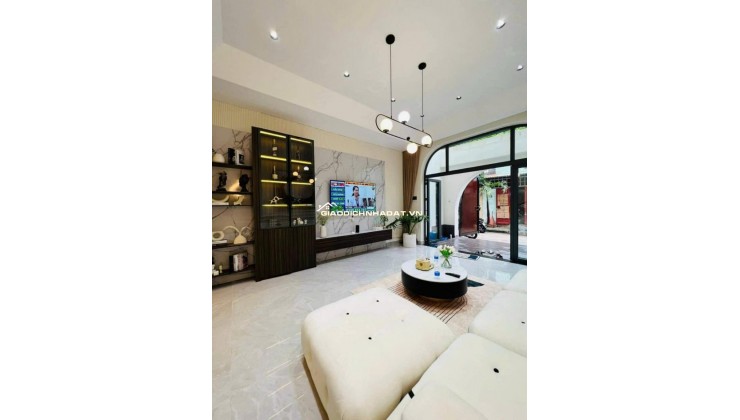Nhà Phan Huy Ích 4 tầng, 80m2 ngang 4.5m dài 18m, 5PN, hẻm xe tải đậu, Gọi ngay 0934807985