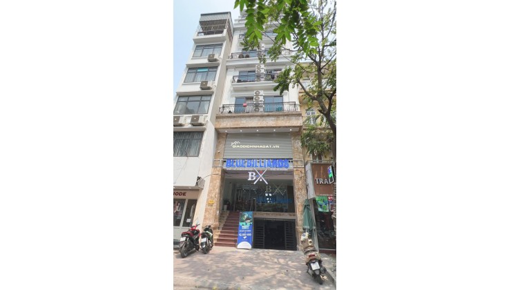 Bán nhà Văn phòng mặt phố Vương Thừa Vũ, mới đẹp, 105m, 9 tầng, thang máy, mặt tiền 6m chỉ 57,8 tỷ
