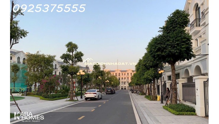 Rẻ nhất Vinhomes Ocean Park 1, Gia Lâm, Hà Nội. Song lập mini ba mặt thoáng. Sổ đỏ trao tay.