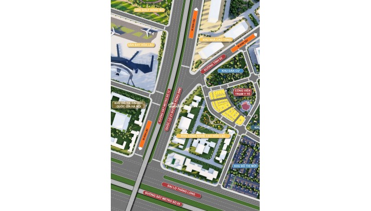 26 THỬA ĐÔ THỊ HÒA LẠC – NẮM TRỌN ĐÒN BẨY TỪ QUỐC LỘ