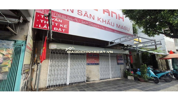 Siêu phẩm 2 căn đôi 698 - 700 Điện Biên Phủ Q10 cho thuê gấp