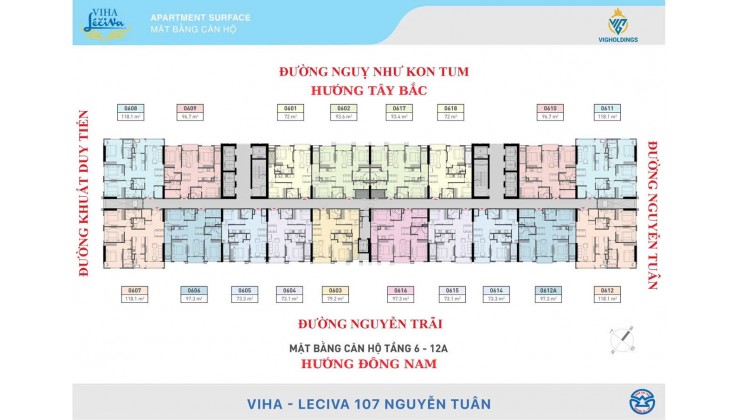 Dự án Viha Leciva Complex 107 Nguyễn Tuân