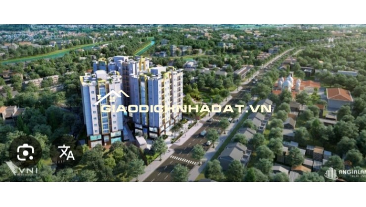 Trả trước 240tr nhận ngay căn hộ đầy đủ nội thất 3 phòng ngủ 1tỷ2/62m2 trung tâm Mỹ Tho