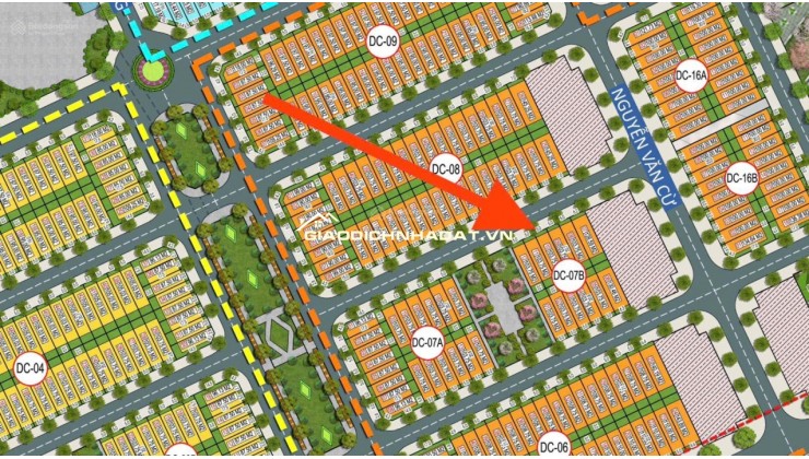 Chính chủ cần bán lô đất nền DC7B-10 KĐT Cầu Trúc Sông Công 103.75m2, giá 1,85 tỷ