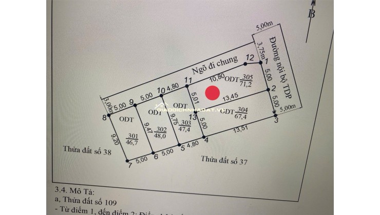 1.7x tỷ – 71.2m2 Ngõ 78 Tư Thủy Hòa Nghĩa Zalo 0567222555