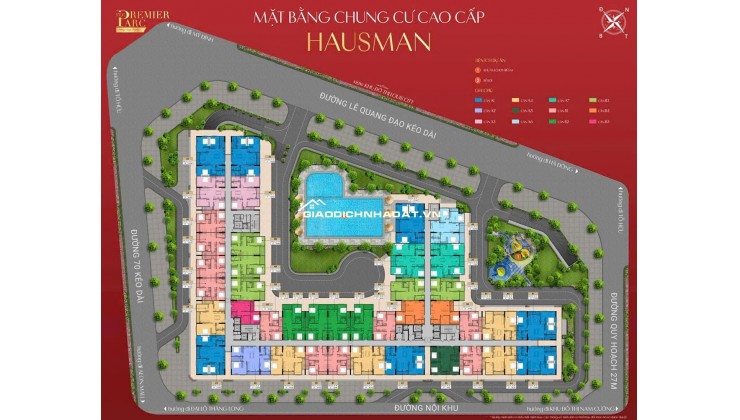 Em có quỹ căn ngoại giao 3PN, chung cư Hausman mặt đường Lê Quang Đạo kéo dài