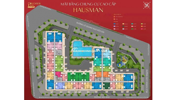 Em có quỹ căn ngoại giao 3PN, chung cư Hausman mặt đường Lê Quang Đạo kéo dài