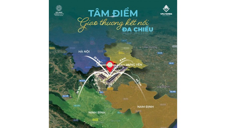 bán đất nền chính CĐT dự án Hà Nam Green City
