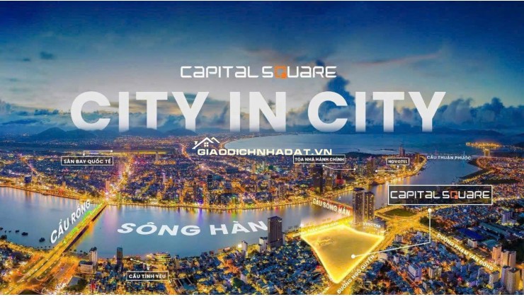 Căn hộ 1 phòng ngủ tại dự án Capital Square Đà Nẵng – Tòa C6 Kings Place