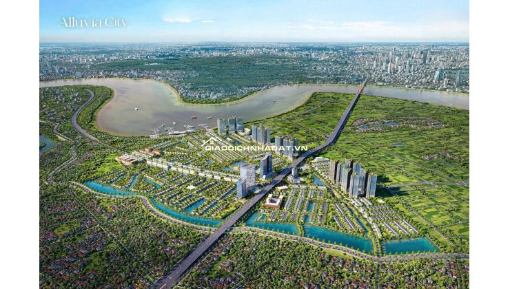 Bán siêu phẩm Biệt Thự song lập độc bảng đô thị sinh thái khoáng nóng bến du thuyền bên Sông Hồng DT 200m2  chỉ 30 Tỷ.