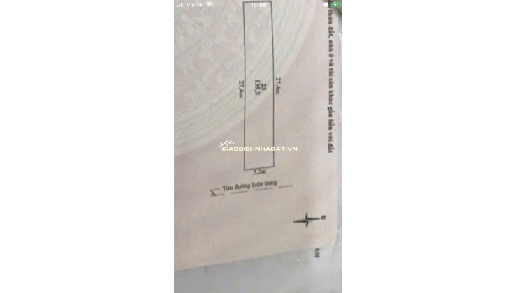 MÌNH CẦN BÁN LÔ ĐẤT ĐẸP TẠI PHƯỜNG HẠC THÀNH (NGỌC TRẠO CŨ) – TP. THANH HÓA