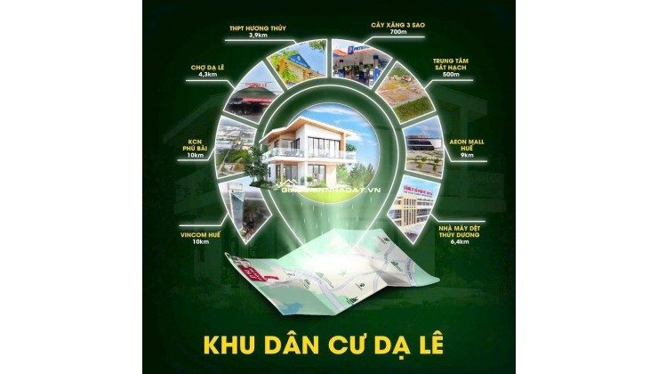 Mở bán khu phân lô 50 lô tại đường Dạ Lê chỉ bỏ ra 200tr là sở hữu ngay, Đã có sổ