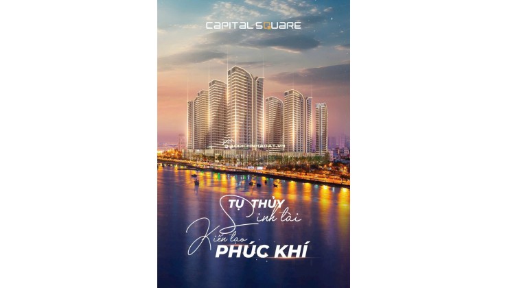 Còn vài suất duy nhất sở hữu căn hộ Capital Square để được chiết khấu 15%