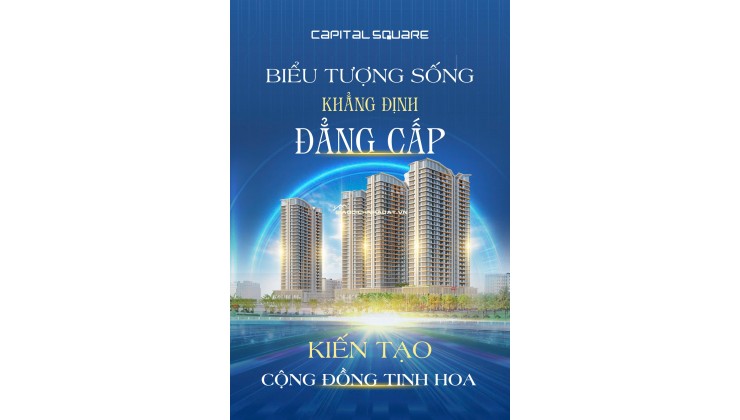Căn hộ 1 phòng ngủ tại dự án Capital Square Đà Nẵng – Tòa C6 Kings Place