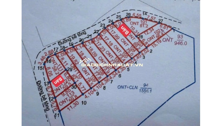 ĐẤT NỀN GẦN KCN THANH SƠN – CHỈ TỪ 3XX TRIỆU/NỀN