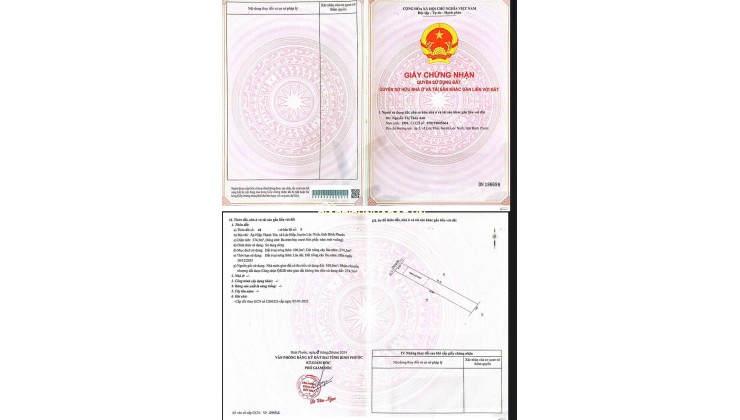 CHÍNH CHỦ CẦN BÁN ĐẤT Ở ẤP HIỆP THÀNH -  XÃ LỘC HIỆP -  HUYỆN LỘC NINH -  TỈNH BÌNH PHƯỚC