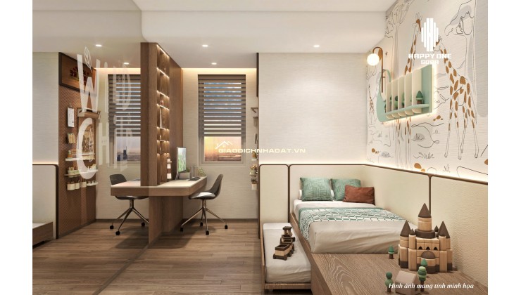 MỞ BÁN CĂN HỘ HAPPY ONE SORA THỦ ĐỨC, NỘI THẤT CAO CẤP, 69M2, TỪ 3.2 TỶ. LH:0987225871.