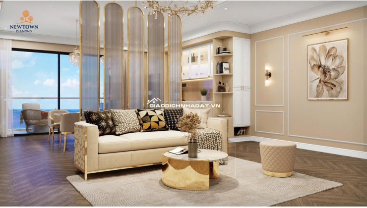 NEWTOWN DIAMOND – TÒA SAPPHIRE: NHẬN BOOKING GIỮ CHỖ CĂN HỘ BIỂN