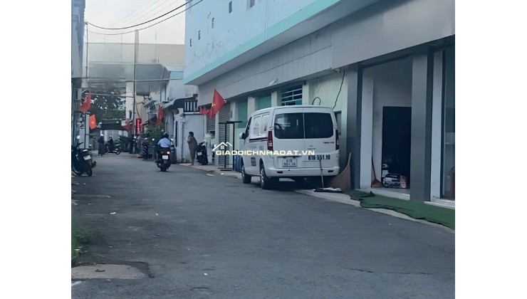 BĐS rộng đẹp, dòng tiền ~4% (300 triệu/năm) (20 p.Trọ + 2 Kiot) 225m2, 1 xẹt NTPhương, An Bình, 1p vô Thủ Đức
