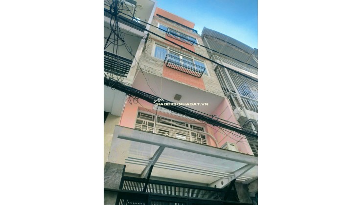 Bán Nhà 575/86 Nguyễn Đình Chiểu, Quận 3. DT: 3.2m*10m. CN: 29m2. 5 Tầng. Giá 9.9  tỷ