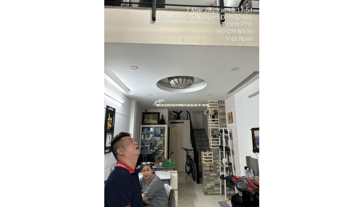 Bán Nhà 575/86 Nguyễn Đình Chiểu, Quận 3. DT: 3.2m*10m. CN: 29m2. 5 Tầng. Giá 9.9  tỷ