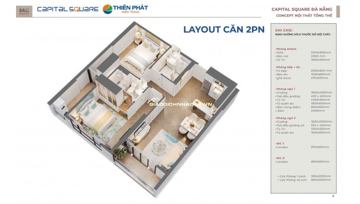 Capital Square - Dòng Tiền Ổn Định Đầu Tư. Ngay Sông Hàn Nơi ở Lý Tưởng Tại Đà Nẵng