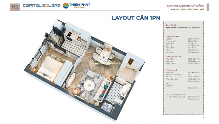 Capital Square - Dòng Tiền Ổn Định Đầu Tư. Ngay Sông Hàn Nơi ở Lý Tưởng Tại Đà Nẵng