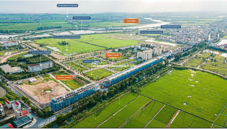 CƠ HỘI ĐẦU TƯ – AN CƯ SINH LỢI  KHU NHÀ Ở ĐÔNG YÊN – YÊN PHONG, BẮC NINH