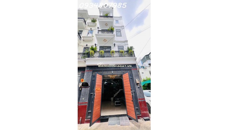 bán nhà Hẻm xe hơi quay đầu Q12 Nguyễn Ảnh Thủ 72m2 4 tầng 5PN sổ hồng giá 6.x tỷ