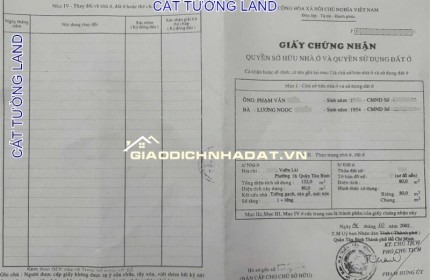 Giảm cực sốc! Bán nhà 4x20m -- Mặt tiền Vuờn Lài, Tân Phú  – Chỉ 11.9 tỷ tl