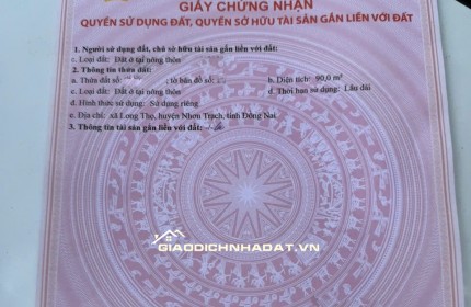 Đất nền Mặt Tiền đường Lê Hồng Phong Nhơn Trạch – Thích hợp cho thuê - kinh doanh dịch vụ.