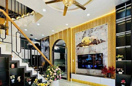 HẺM XE HƠI PHẠM VĂN CHIÊU - 3 TẦNG BTCT - NHÀ ĐẸP - 31M2