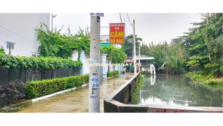Bán nhà vườn 701m2 vuông vức siêu đẹp ở KDC Hiệp Bình Chánh Thủ Đức