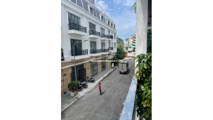 Bán nhà khu cao cấp Hà Huy Giáp 4 lầu đường nội khu 10m siêu đẹp
