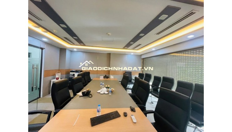 VIEW HỒ ĐỘC BẢN! Bán tòa Building 9T MP Hạ Đình 72m2, MT 6m, Vỉa hè đá bóng, VIP