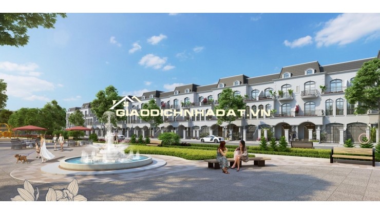 Nhà phố Vinhomes Cổ Loa, view vườn hoa, còn sót lại mua từ chủ đầu tư. Giá gốc