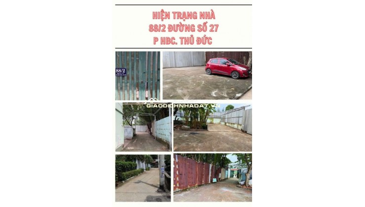 Bán nhà vườn 701m2 vuông vức siêu đẹp ở KDC Hiệp Bình Chánh Thủ Đức