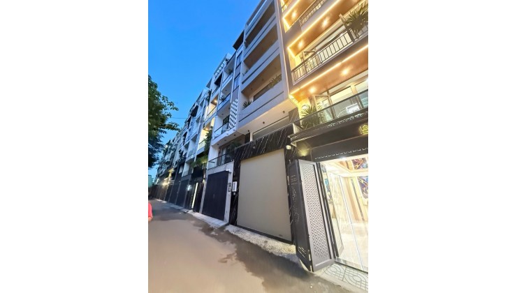 Bán nhà Gò Vấp có thang máy - 5 tầng BTCT, 5PN - full nội thất - hẻm ô tô 8m sổ hồng riêng
