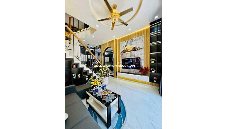 HẺM XE HƠI PHẠM VĂN CHIÊU - 3 TẦNG BTCT - NHÀ ĐẸP - 31M2 - 5.68 TỶ TRÊN Phạm Văn Chiêu, Phường 13, Gò Vấp