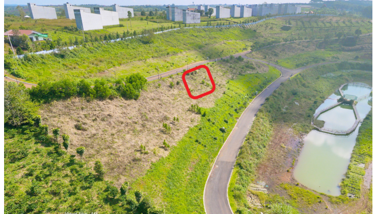 Sở hữu ngay đất biệt thự đồi Bảo Lộc 128,4m² chỉ 1,2 tỷ – View hồ, khí hậu mát lành, sổ riêng từng nền