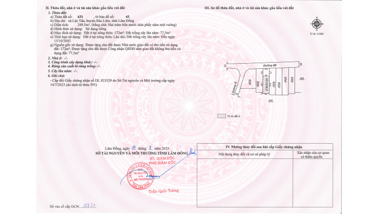 Vị trí vàng, tâm điểm kết nối tinh hoa - 2 lô đất nền view đồi biệt thự mặt tiền đường Lý Thái Tổ (28m) nối dài – Gần cao tốc Dầu Giây – Liên Khương