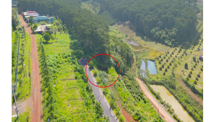 BÁN LÔ ĐẤT NỀN KHU NGHỈ DƯỠNG P2 BẢO LỘC, CÁCH NGÃ 5 ĐAMBRI  6 PHÚT ĐI XE