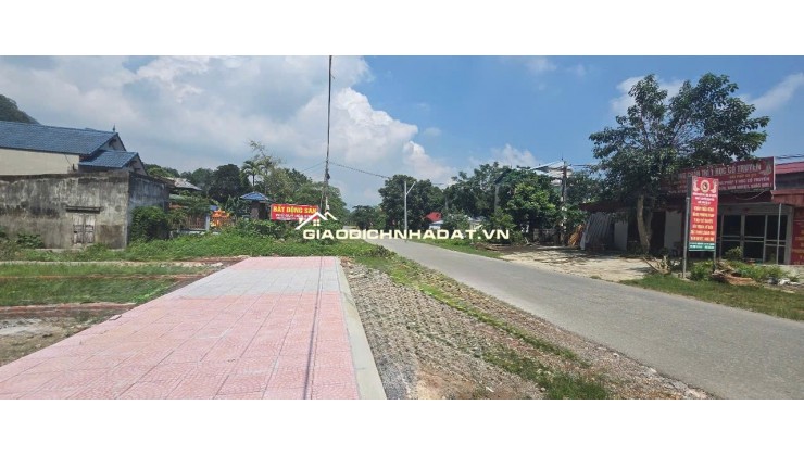 Duy nhất 2 lô mặt đường QL21- thị trấn ba đồi, lạc thủy, hòa bình 1,5tyr /1 lô - 134m