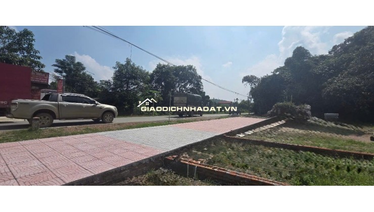 Duy nhất 2 lô mặt đường QL21- thị trấn ba đồi, lạc thủy, hòa bình 1,5tyr /1 lô - 134m
