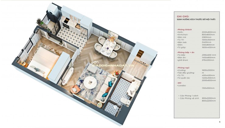Bán Căn Hộ Capital Square 1 Phòng Ngủ - Giá Trực Tiếp Từ CĐT