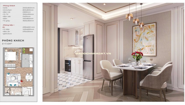 Bán Căn Hộ Capital Square 1 Phòng Ngủ - Giá Trực Tiếp Từ CĐT