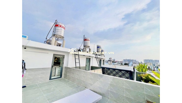 NHÀ HẺM XE HƠI TÂN HÒA ĐÔNG, 60,2M2, 3 TẦNG, (4.6x13,2) GIÁ 5.8TỶ.