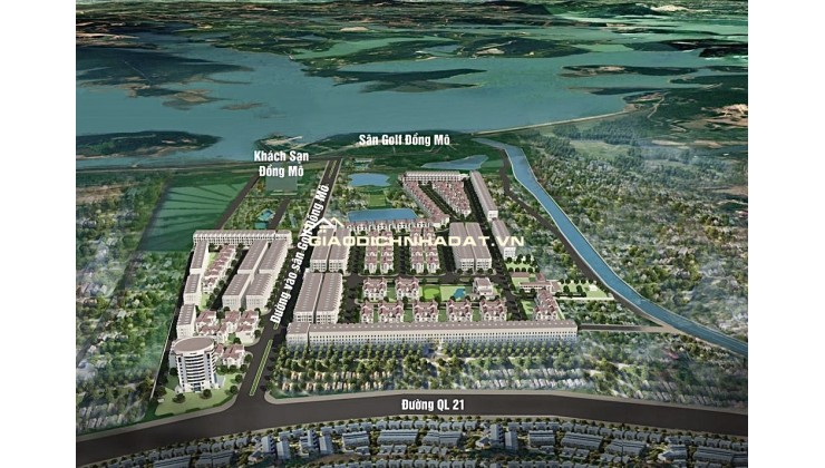 bán căn xây thô 5 tầng KĐT Thiên Mã, Cổ Đông, Sơn Tây giá 8 tỷ, DTXD 435m