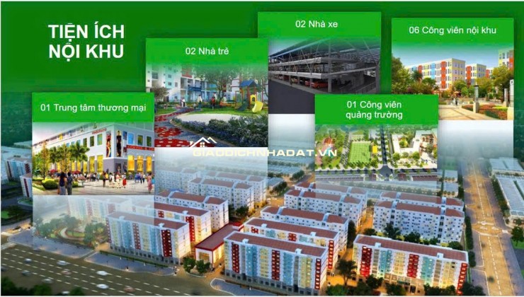  140 suất Nhà ở xã hội tại DTA Nhơn Trạch vừa ra mắt!
Sở hữu căn hộ tiện nghi, pháp lý minh bạch – chỉ từ 500 triệu