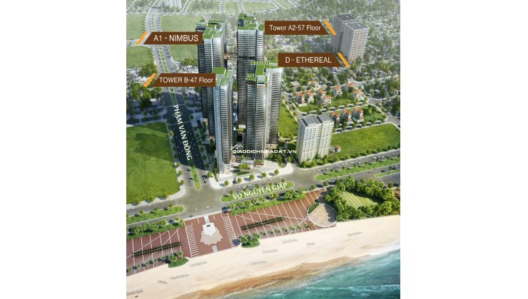 The Soleil Đà Nẵng - ngay trung tâm thành phố Đà Nẵng, đối diện công viên biển Đông